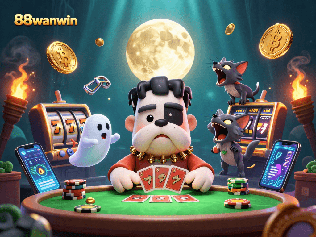 Engage with 88wanwin's thrilling slot games experience featuring eye-catching characters and dynamic gameplay.