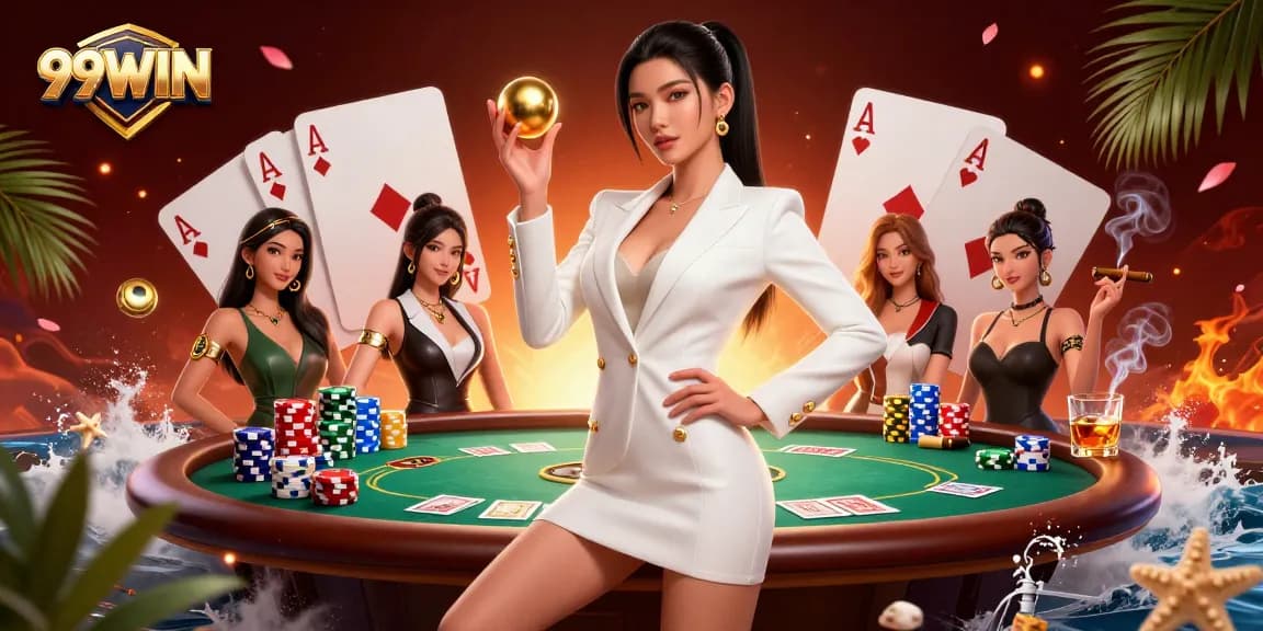 Experience thrilling gameplay at 99WIN with luxurious casino elements and stunning visuals.