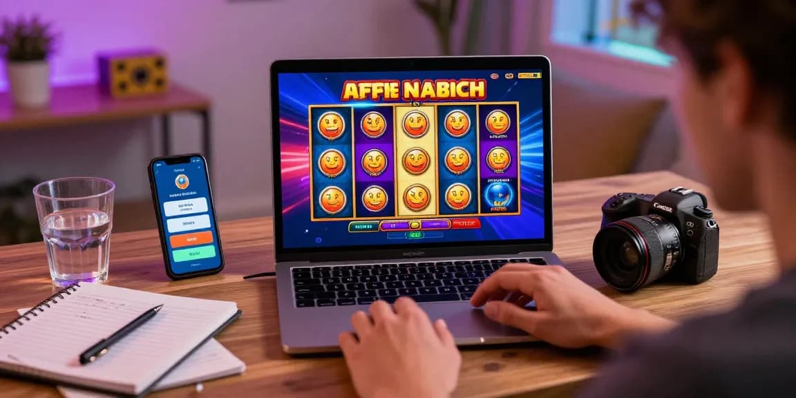 Engaging online gambling scene featuring slot deposit 1000 activity, player spinning virtual slots with colorful graphics.