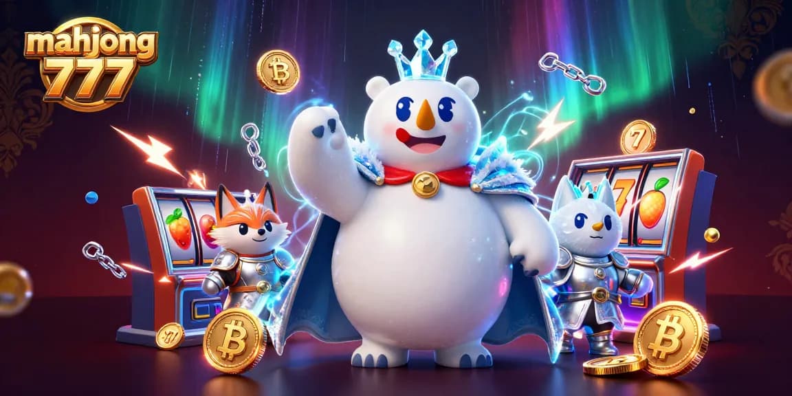 Play mahjong 777 in a vibrant casino setting with dynamic slot features and energetic characters.