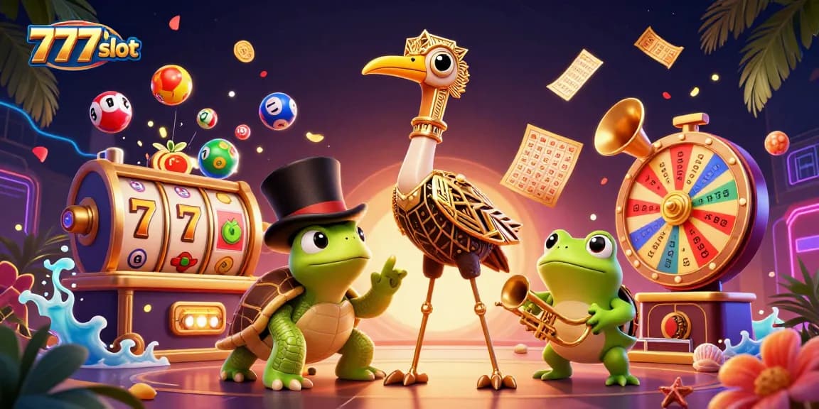 Menangkan jackpot menggunakan permainan 777slot yang penuh warna dan efek memikat.