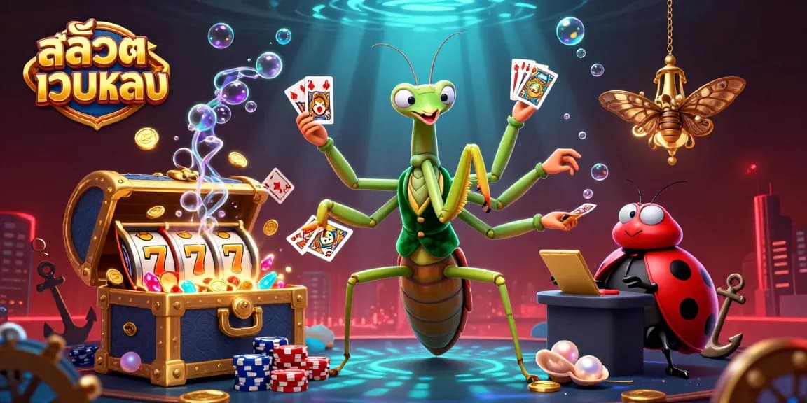 Play exciting slot games at สล็อตเว็บตรง with vibrant characters and immersive 3D elements.