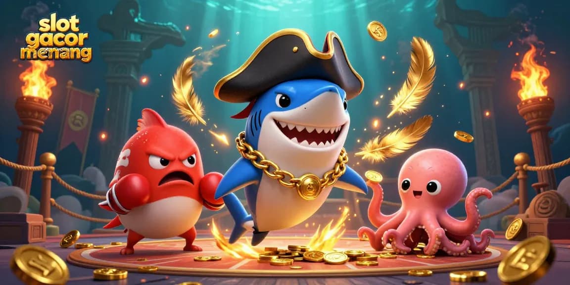 Menangkan permainan slot gacor gampang menang dengan keberuntungan mengumpulkan koin emas.