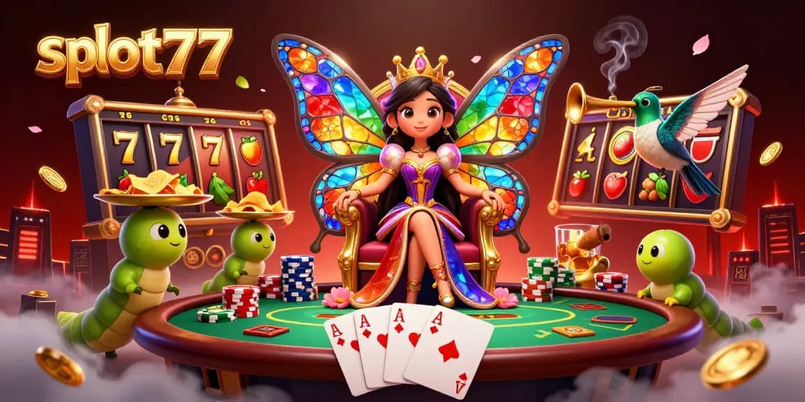 Experience thrilling gameplay at slot77 with vibrant slot elements and dynamic casino atmosphere.