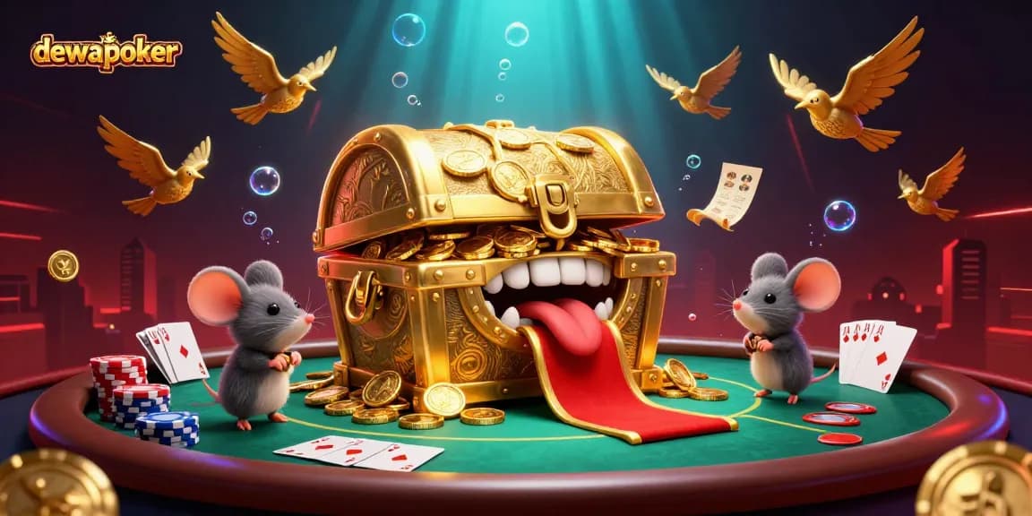 Dewapoker invites players to competitive poker tournaments with exciting visuals and rich graphics