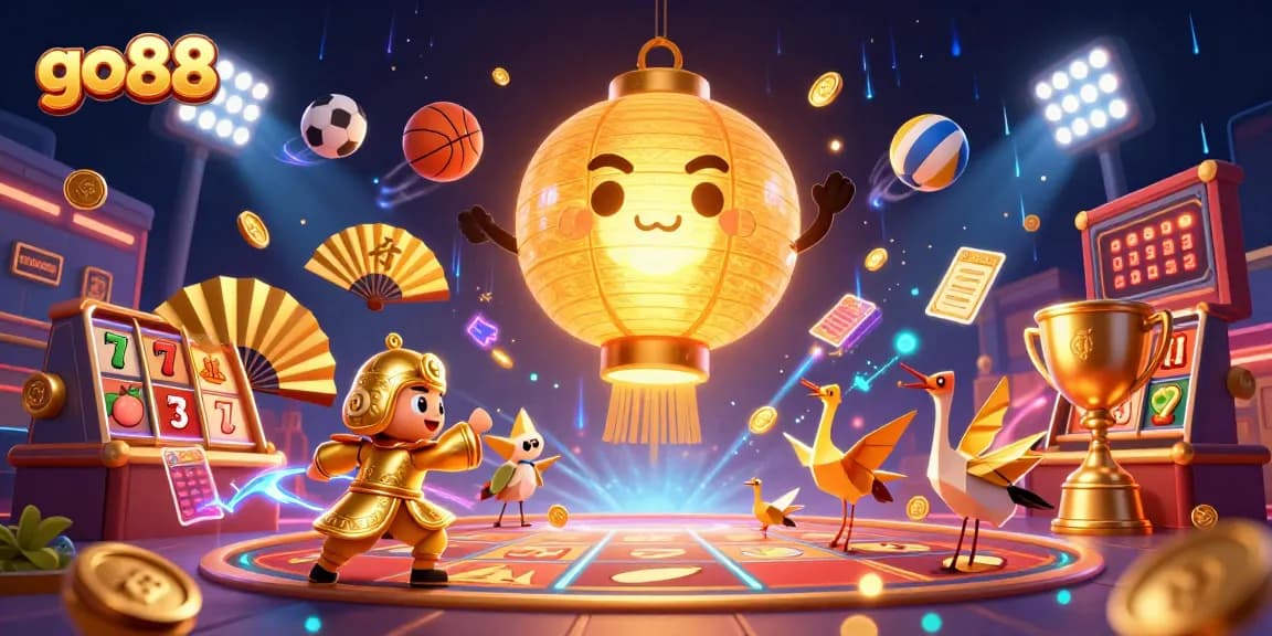 Engage with go 88 and experience a vibrant night market casino scene filled with thrilling slot action.