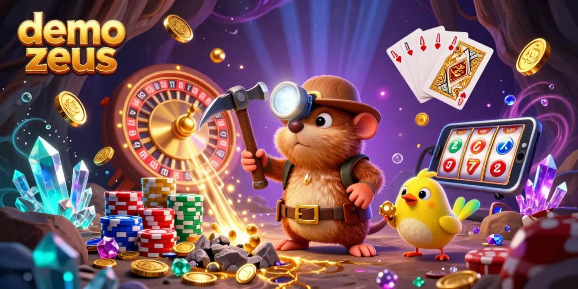 Spin the demo slot zeus to experience vibrant casino action with dynamic treasure hunting elements.