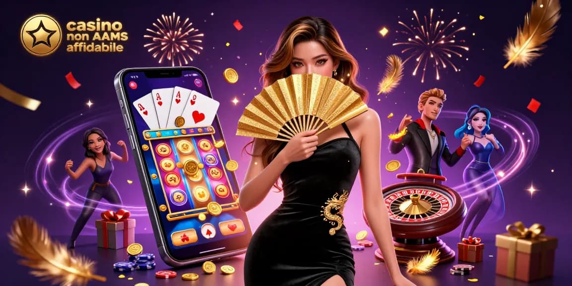Immergiti nel brivido dei casino non AAMS affidabili, godendo di vivaci giochi di slot e opportunità di vincita.