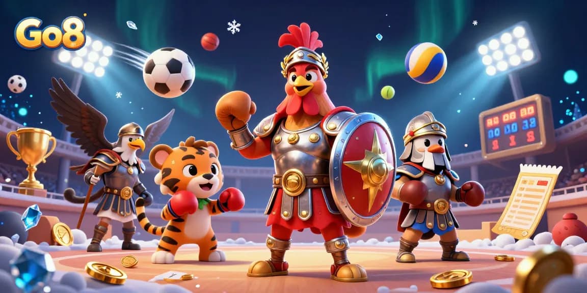 Engage with Go8's dynamic gaming environment featuring intense action, strategic gameplay, and top-notch visuals.