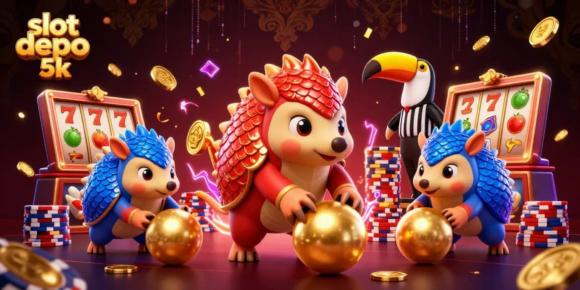 Experience thrilling wins with slot depo 5k at the vibrant casino scene of rival pangolins and exciting elements.