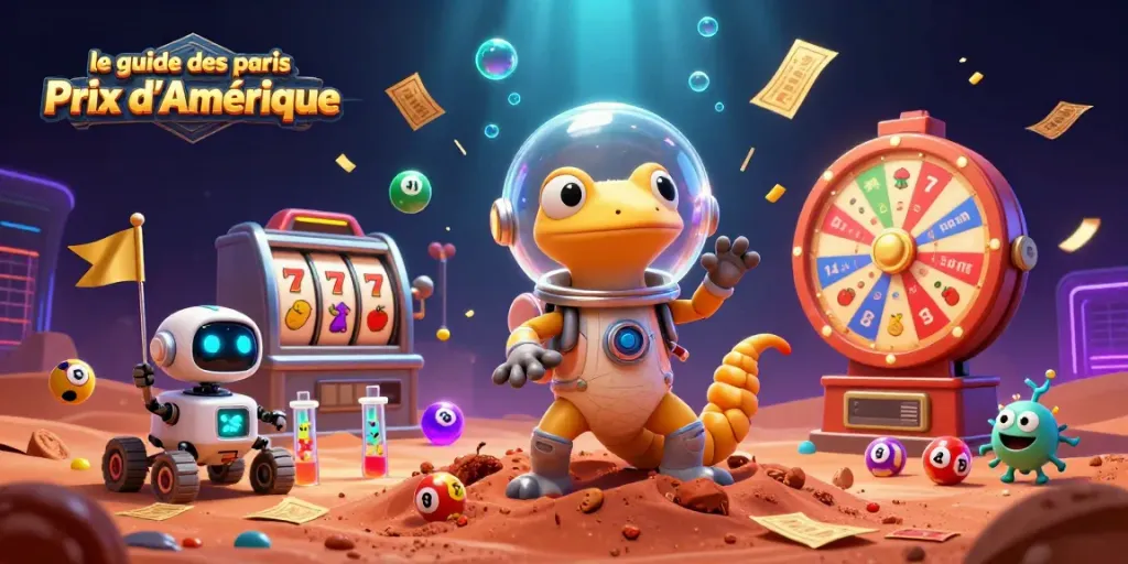 Place winning bets with le guide des paris Prix d'Amérique at an alien-themed casino.