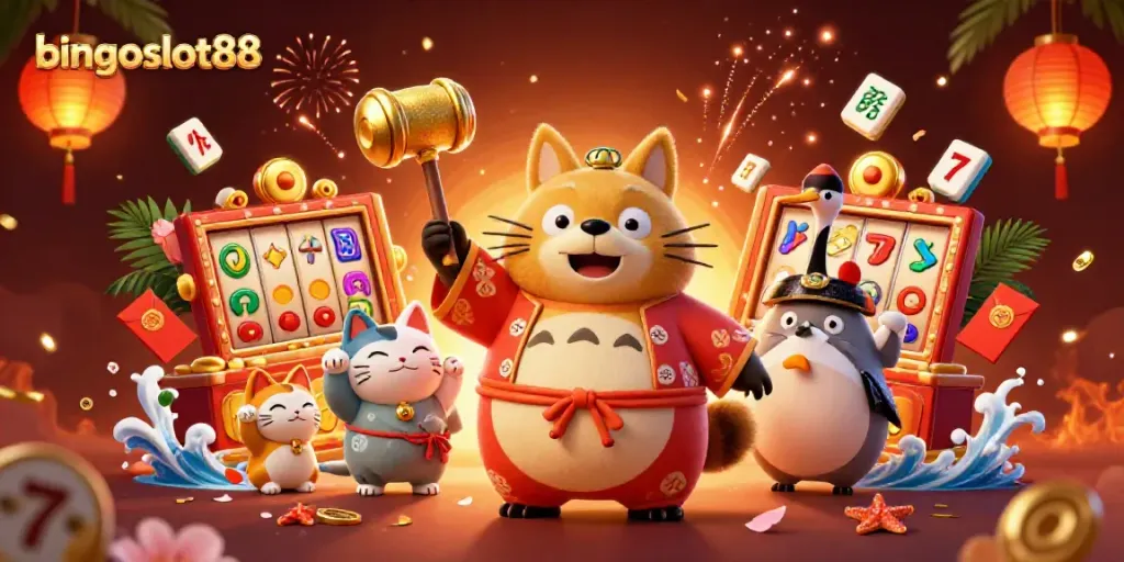Rasakan keseruan bingoslot88 dengan karakter berwarna-warni dalam suasana festival