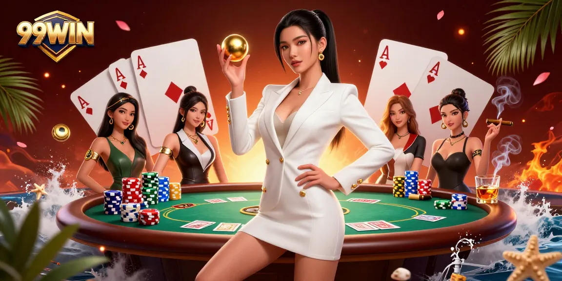 Experience thrilling gameplay at 99WIN with luxurious casino elements and stunning visuals.