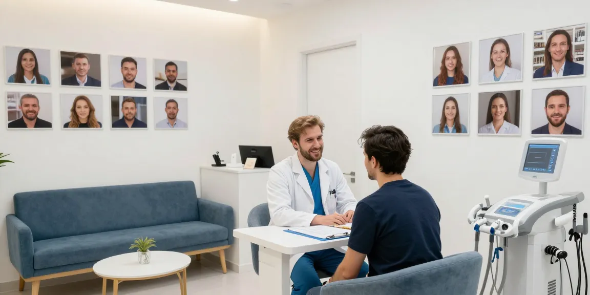 Hair transplant Turkey patient care at modern health clinic, expert consultation, natural results.