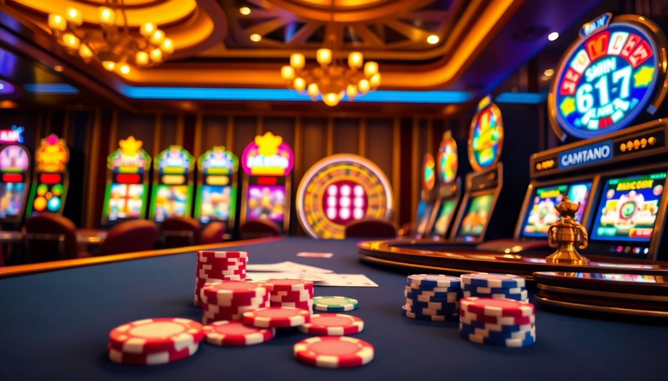 Explore the thrills of gaming at https://whycazino.com with vibrant casino tables and exciting slot machines.