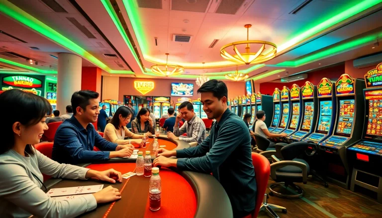 Explore the exciting world of TV88 featuring diverse gaming options, vibrant atmosphere, and user-friendly design.