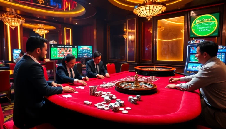 Experience excitement at gg88 live with professional dealers at a vibrant casino table.