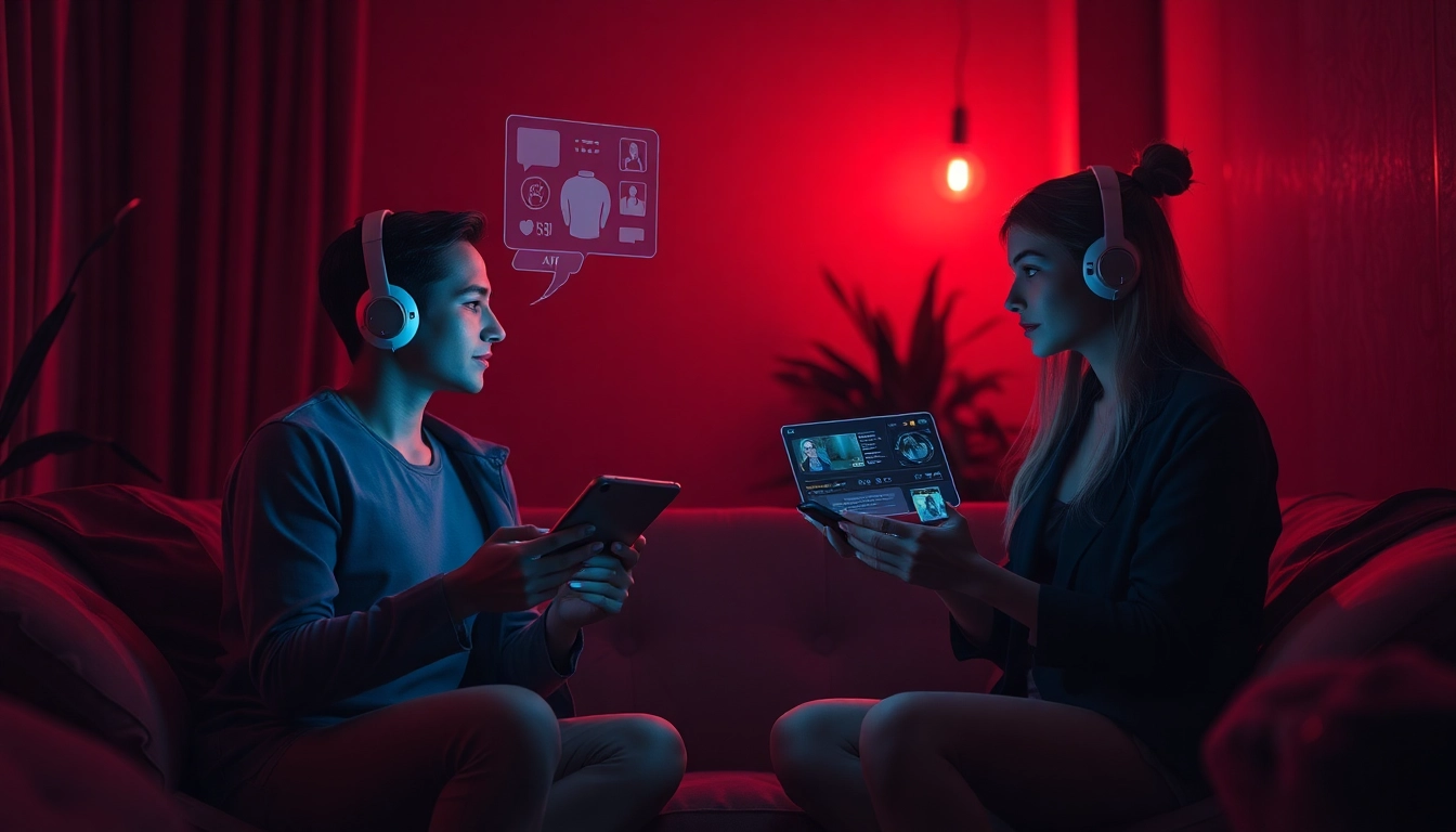 Engaging ai porn chat with virtual companions in a cozy setting