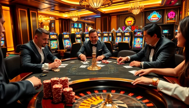 Experience high-stakes gaming excitement at sunwin88.art with a luxurious poker table atmosphere.