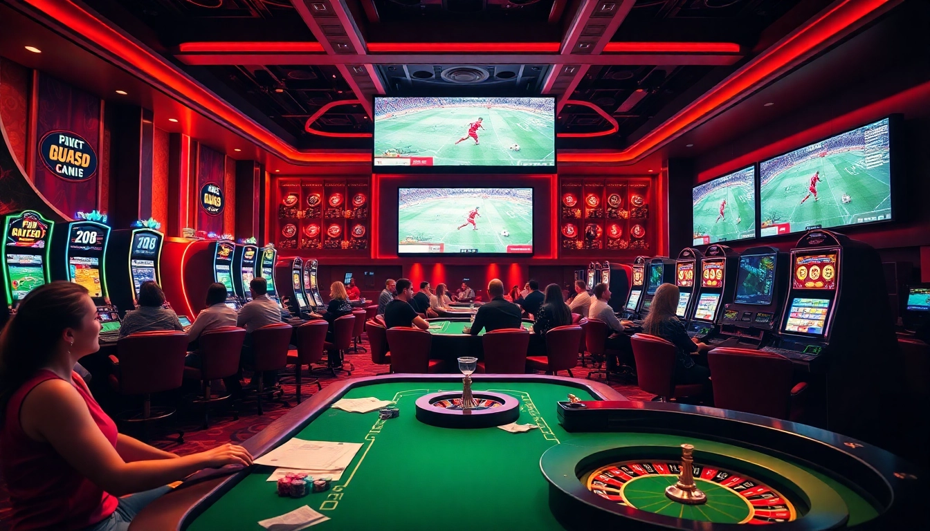 Enjoying sports betting at a luxury casino featuring live broadcasts from https://socolive2.cv/.