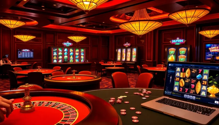 Online gambling excitement at nhà cái 32win with players engaged in card games.