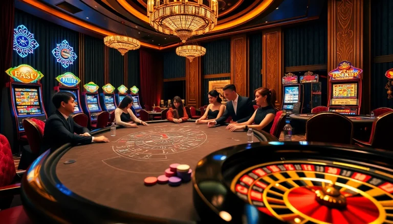 Experience the thrill of winning at Nhà Cái UU88 with vibrant casino gaming elements.