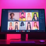 Interactive display of nsfw ai models enhancing user experience with emotional depth and engagement.