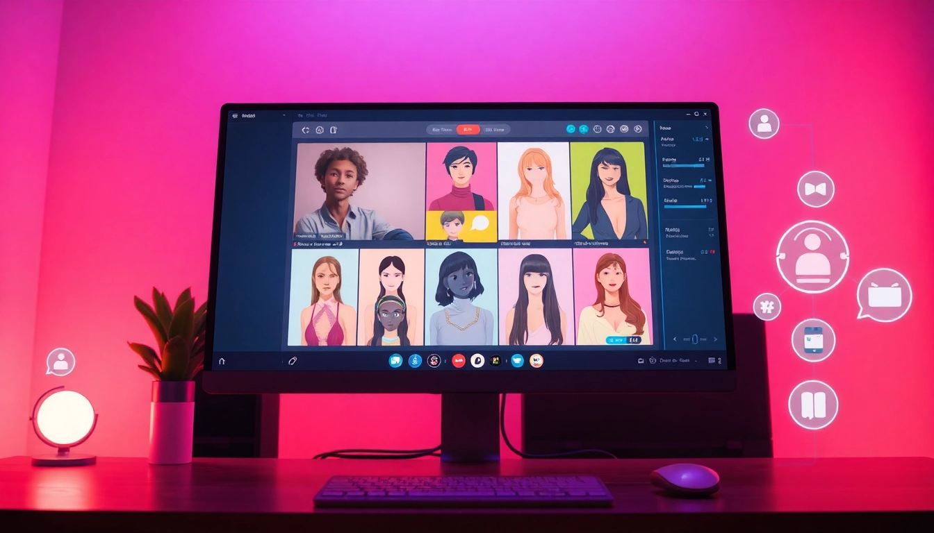 Interactive display of nsfw ai models enhancing user experience with emotional depth and engagement.